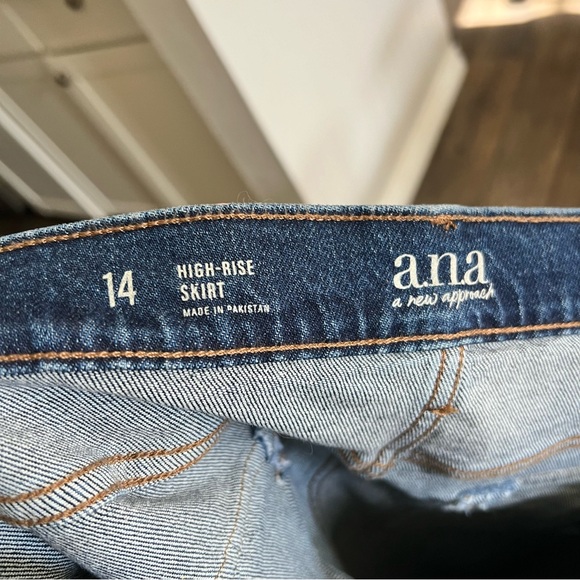 NWT ANA cargo maxi denim skirt. Fashionable - Picture 9 of 12